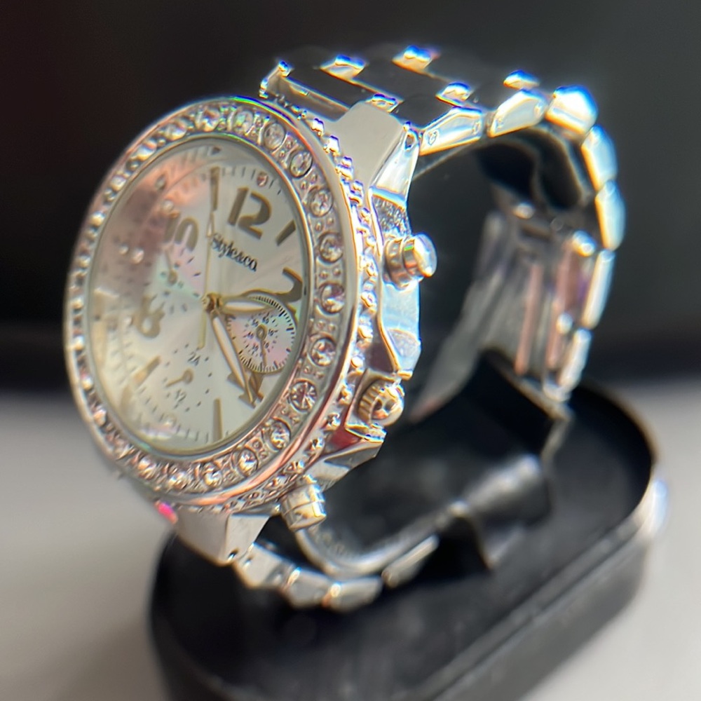 Style & Co Ladies Rhinestone Watch - Picture 9 of 15